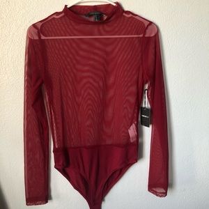 Long sleeve body suit